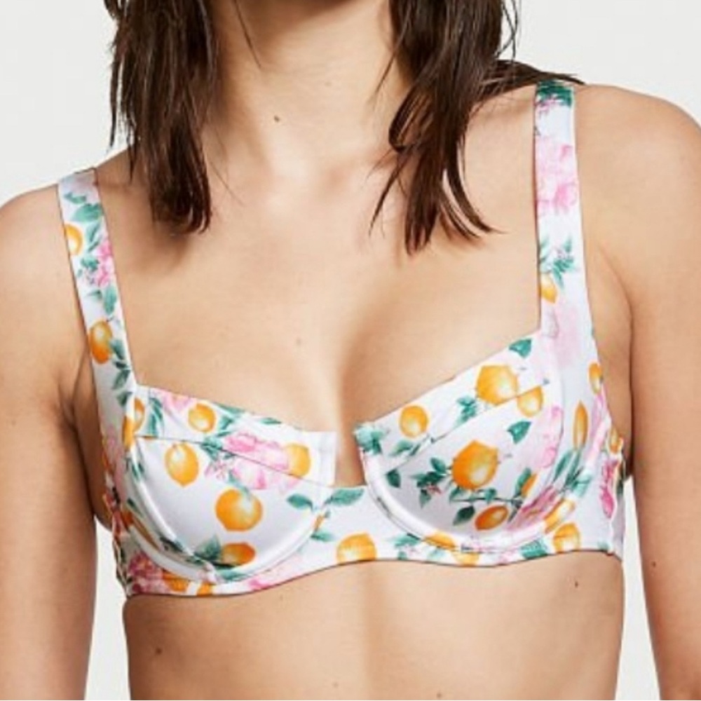 Victoria’s Secret Lemon Blossom Bikini Set (Top & Bottom)